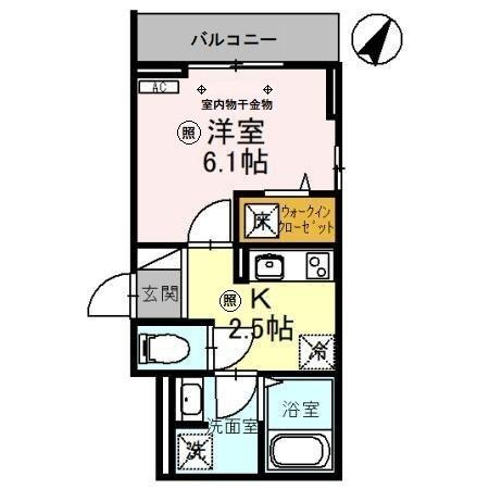 ノーブルパレス南浦和の間取り