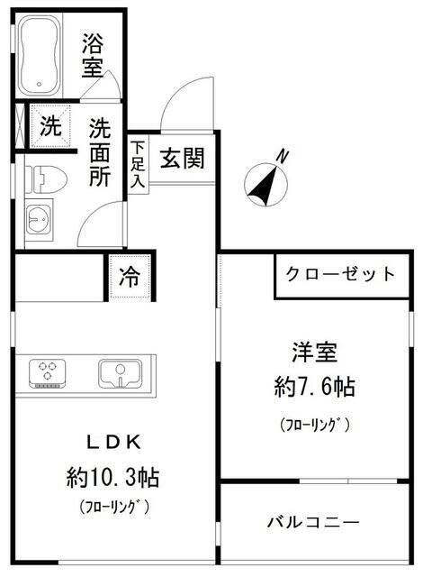 Ｗ－ＨＯＵＳＥⅢの間取り