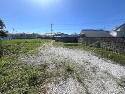【外観】 | 売地　香南市野市町下井A号地　＠9万 | 北より撮影