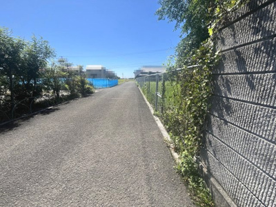 【前面道路含む現地写真】 | 売地　香南市野市町下井A号地　＠9万