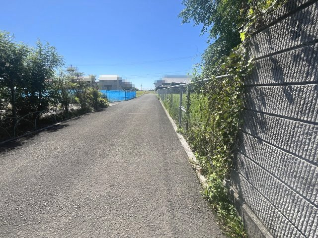 【前面道路含む現地写真】 | 売地　香南市野市町下井A号地　＠9万