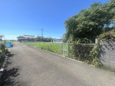 【前面道路含む現地写真】 | 売地　香南市野市町下井A号地　＠9万
