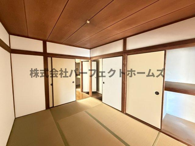 河北中町戸建　賃貸の和室|和室があれば、来客や子供用のスペースとして活躍します