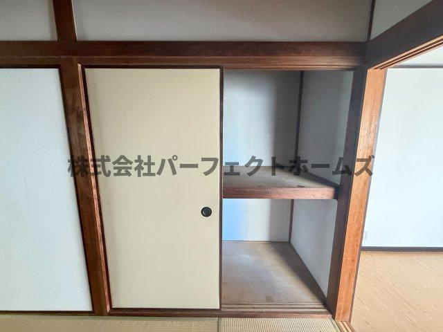 河北中町戸建　賃貸の収納|たっぷりとした収納スペースです