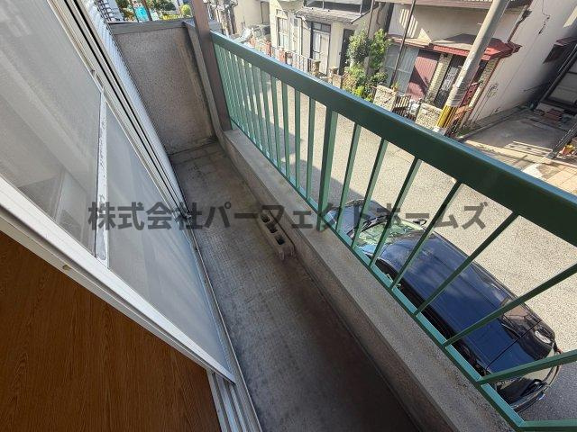 河北中町戸建　賃貸のバルコニー|陽当たり良好なバルコニーです