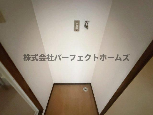 河北中町戸建　賃貸の設備|洗濯機置場