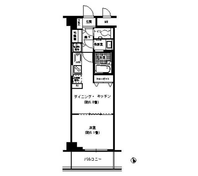 ＮＴＰＲレジデンス菊名の間取り