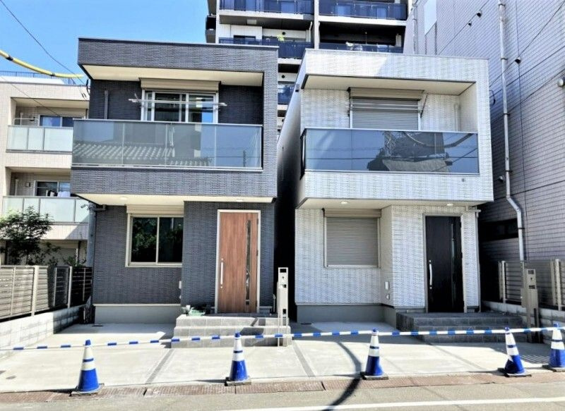 北新宿戸建の外観