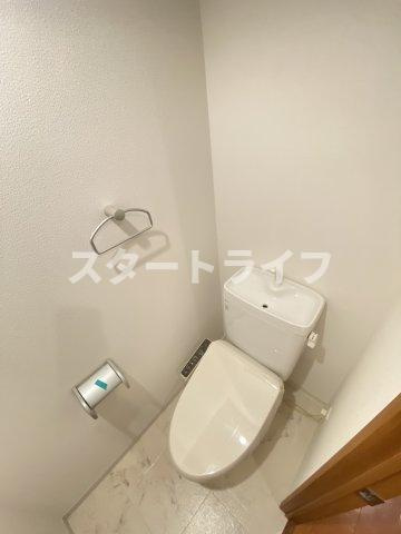 大阪市淀川区西中島２丁目の賃貸マンションのトイレ
