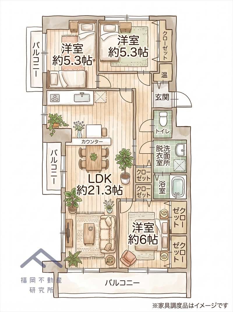 ロイヤルマンション小笹の間取り