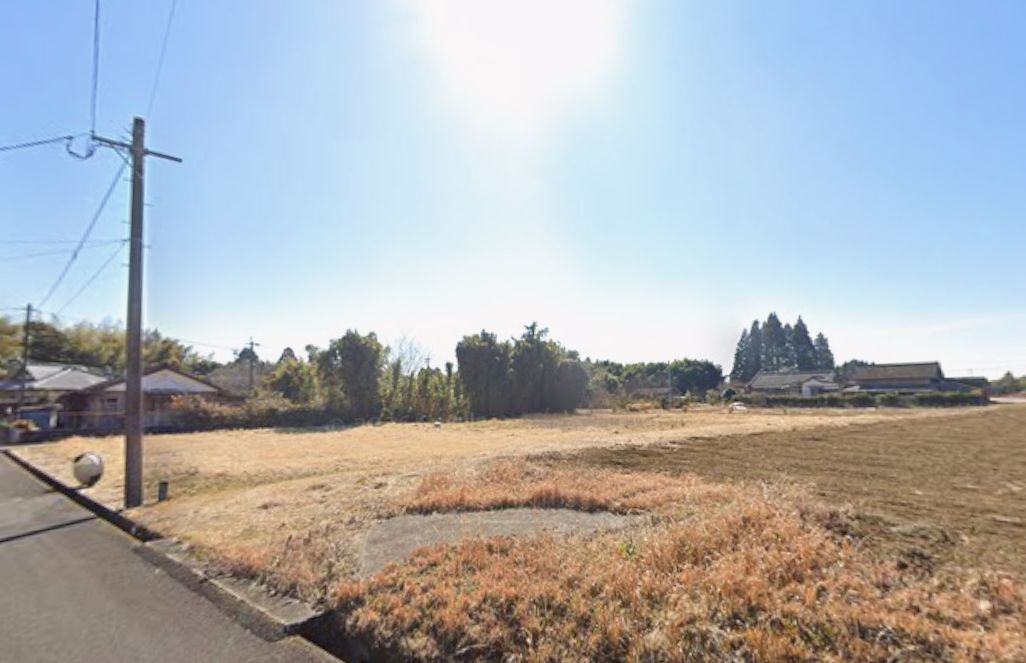 曽於市大隅町中之内の売地の外観