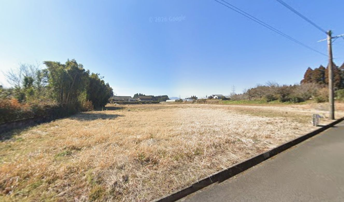 曽於市大隅町中之内の売地の外観