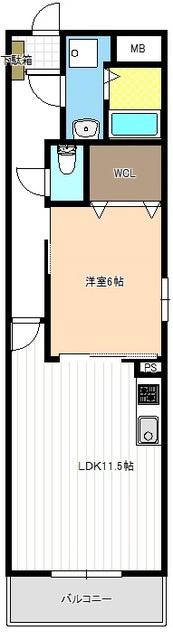 ベルデュールの間取り