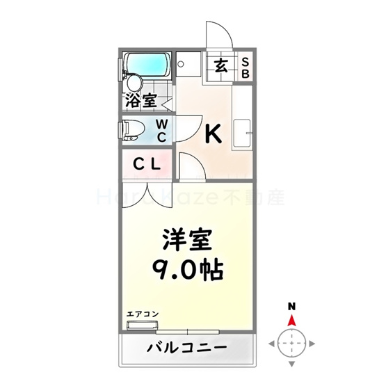 【間取り】 | ル・ポン新瑞【名古屋市賃貸・新瑞橋駅】