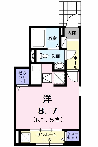 ベルポストの間取り