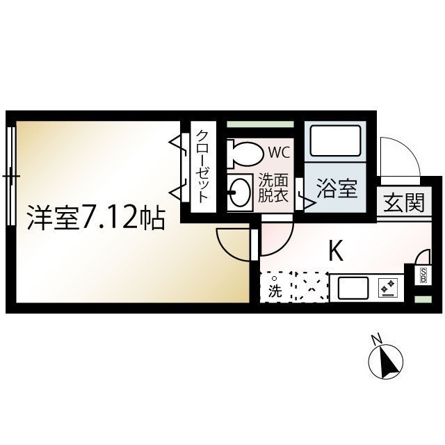 MQuarto一之江の間取り