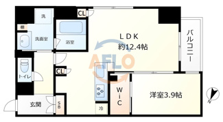 【間取り】 | Dimora靱公園 | Dimora靭公園　間取り