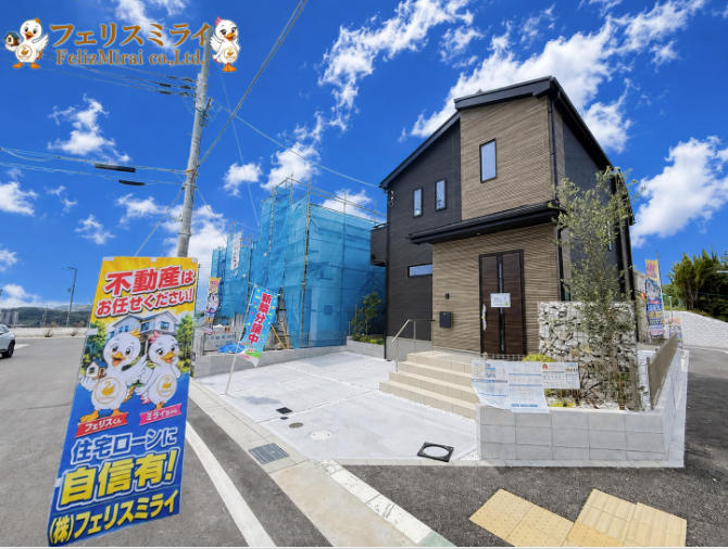 全１１１棟　北須磨タウン　I-３号棟の外観|◎本日ご見学可能です♪
◎当社限定！ご成約特典キャンペーン実施中♪
◎住宅ローンに自信有♪
◎地元スタッフが対応致します♪
