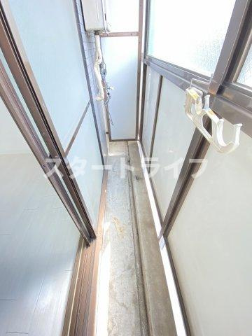 大阪市東淀川区柴島２丁目の賃貸マンションのバルコニー