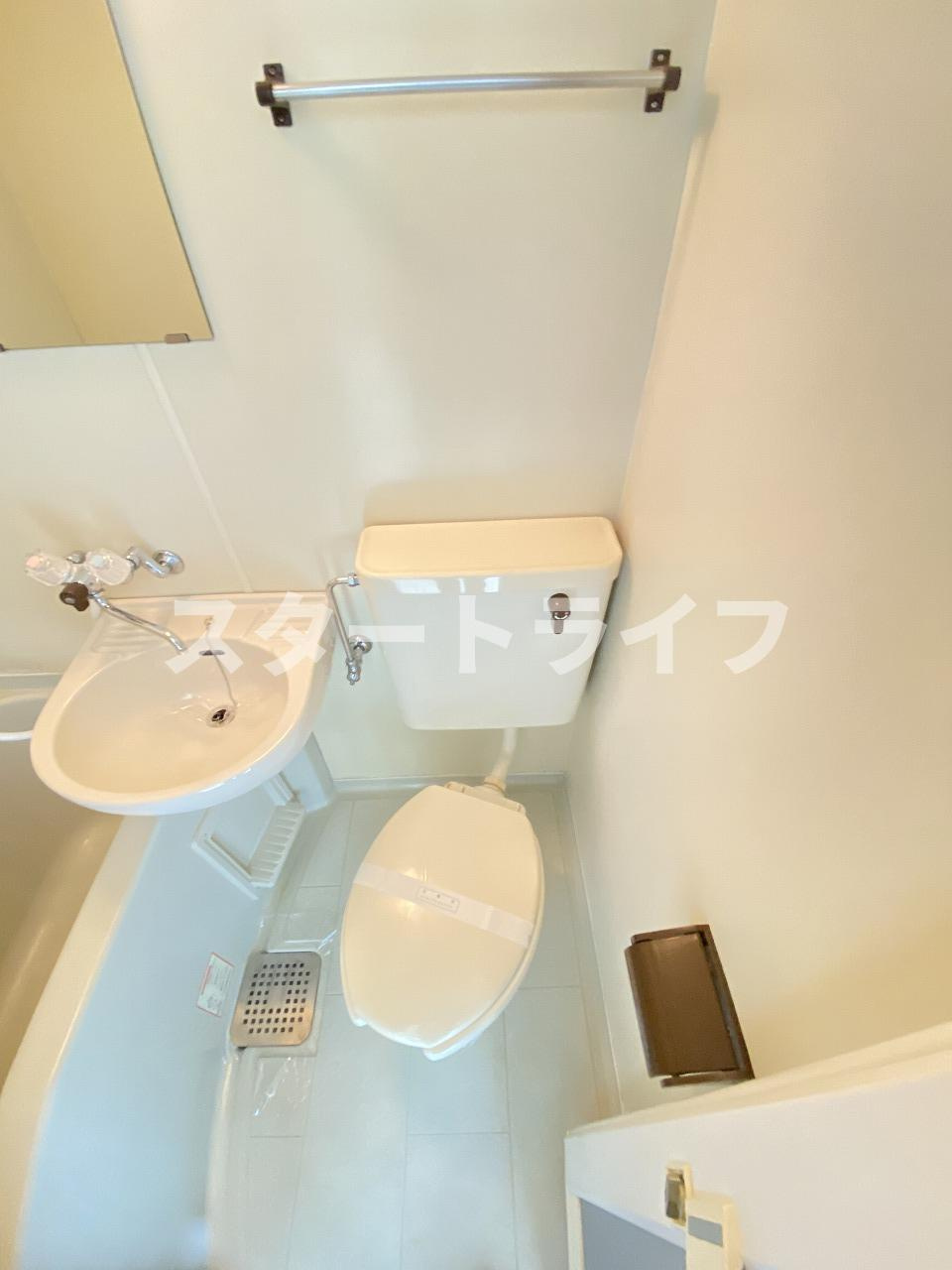 大阪市東淀川区柴島２丁目の賃貸マンションのトイレ