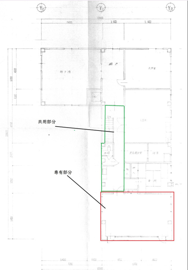 山形県鶴岡市　1棟商業ビルの間取り