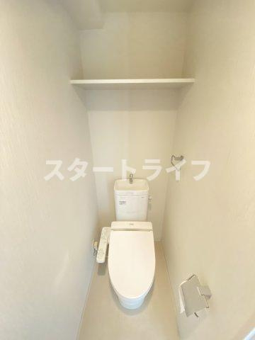 大阪市淀川区宮原５丁目の賃貸マンションのトイレ