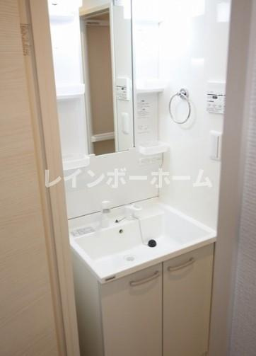 リコルテ霞ヶ丘の独立洗面台