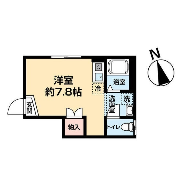 MQuarto熊野前の間取り
