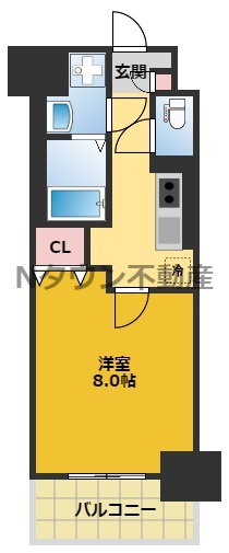 【間取り】 | メイプル岩塚本通 | 間取りです