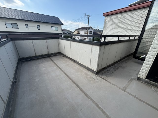 荒木町荒木戸建のバルコニー