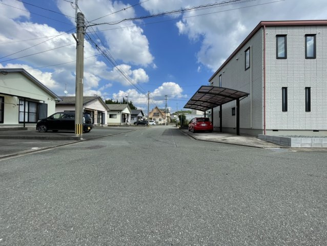 荒木町荒木戸建の前面道路含む現地写真