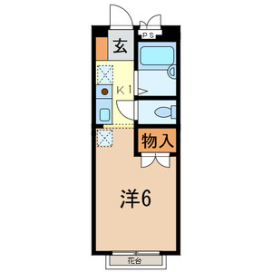 プレジールパルコの間取り