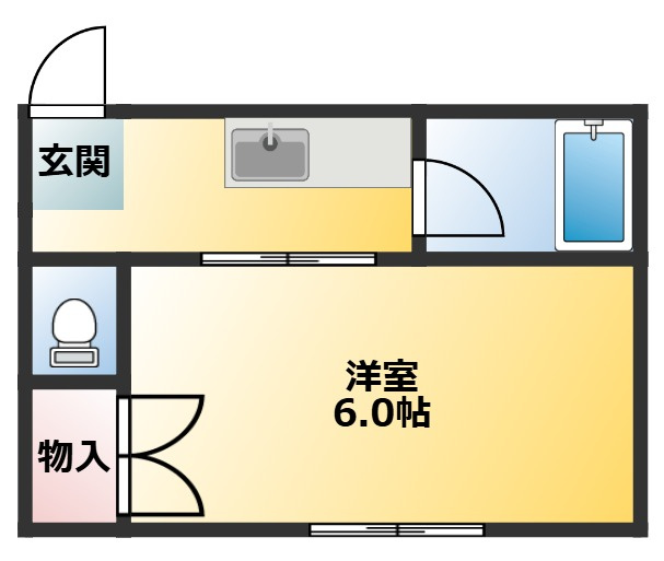 【間取り】 | マルキヤビル
