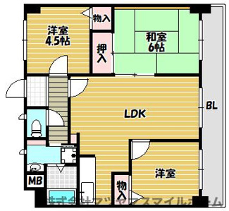 【間取り】 | サンヴェール春日
