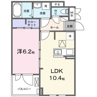 【間取り】 | ラヴィエールⅠ