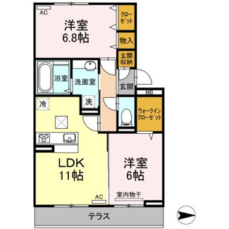 【間取り】 | カーサデルソーレ