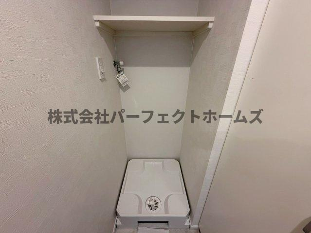 ハウスゲートビルの設備|洗濯機置場です