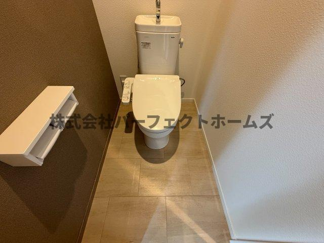 ハウスゲートビルのトイレ|清潔感のあるトイレです