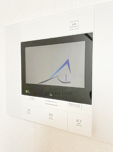 グランド・ガーラ西麻布のセキュリティ|モニター付きインターホンです。