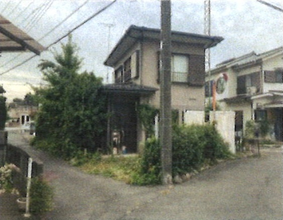 あきる野市草花　売地　の前面道路含む現地写真|更地渡し