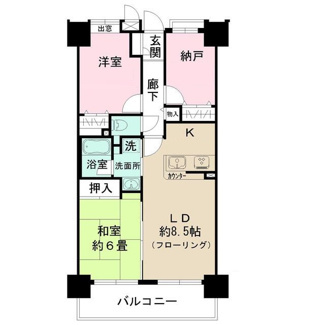 【間取り】 | ライオンズプラザ梅島 | 間取りです。