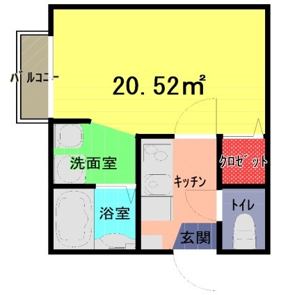 ヴィラート西大宮の間取り
