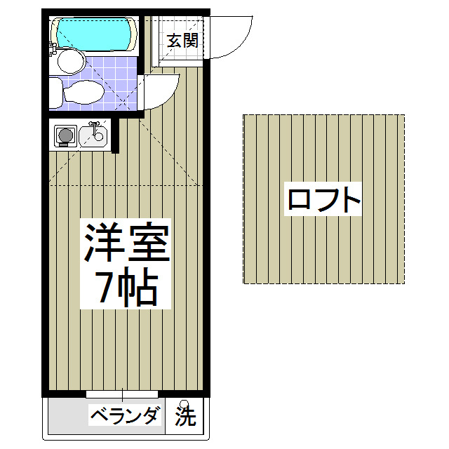 ペンション竹ノ塚の間取り
