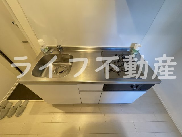 クレセントコートのキッチン|使いやすいキッチンです