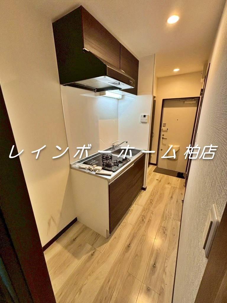【仲介手数料：不要】対象物件！のキッチン|コンパクトなキッチンで掃除もラクラク