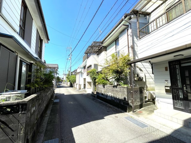 いの町　土地の前面道路含む現地写真|前面道路はいの町が管理する町道です。