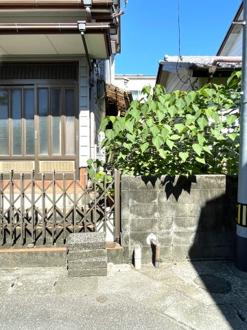 いの町　土地の外観|西隣地との境界付近です。
