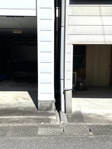 いの町　土地の外観|東隣地との境界付近です。
