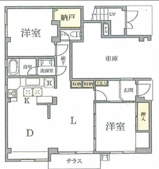 Core濱吉の間取り