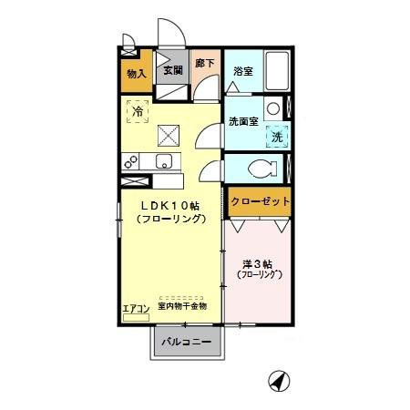 パルハイムの間取り